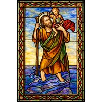 Saint Christopher Carrying the Christ Child