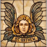 Saint Matthew the Evangelist with Wings