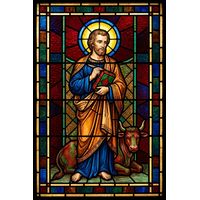 Saint Luke the Evangelist with Ox