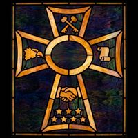 Emblematic Cross with Symbolic Icons