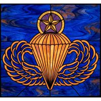 Airborne Parachutist Badge Emblem