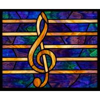 Treble Clef Musical Staff