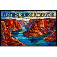 Flaming Gorge Reservoir Landscape