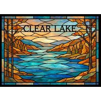 Clear Lake Autumn Landscape