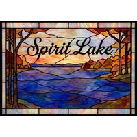 Spirit Lake Autumnal Landscape