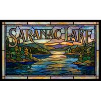 Saranac Lake Scenic Landscape