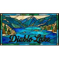 Diablo Lake Mountain Landscape