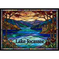 Lake Jocassee Autumn Sunset