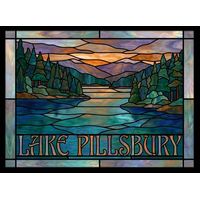 Lake Pillsbury Sunset Landscape