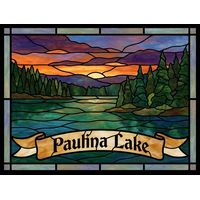Paulina Lake Sunset Landscape