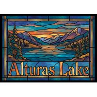 Alturas Lake Sunset