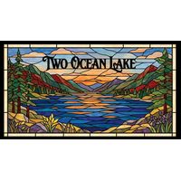 Two Ocean Lake Landscape
