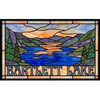 Bartlett Lake Mountain Sunset