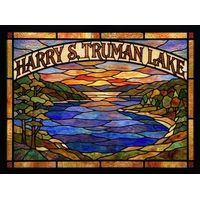 Harry S. Truman Lake Sunset Landscape