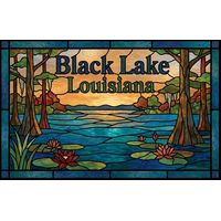 Black Lake Louisiana Sunset