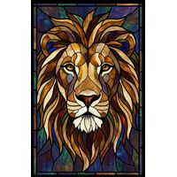 Majestic Lion Portrait