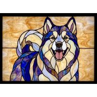Siberian Husky Portrait Custom Pet Portrait