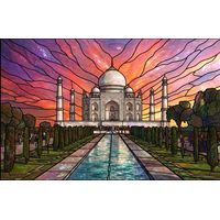Taj Mahal at Sunset