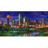 Dallas Skyline at Sunset