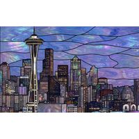 Seattle Skyline at Dusk