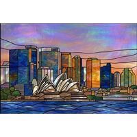 Sydney Opera House Skyline at Sunset