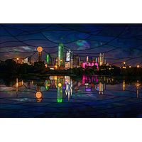 Dallas Skyline Reflection