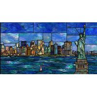Statue of Liberty and New York City Skyline