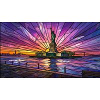 Statue of Liberty at Sunrise