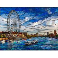 London Eye and Thames Skyline