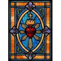 Sacred Heart of Jesus in Radiant Blue