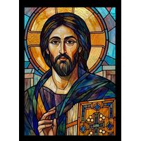 Christ the Savior with Holy Book