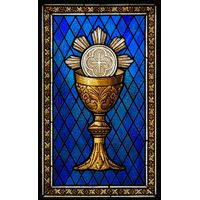 Golden Chalice and Sacred Host
