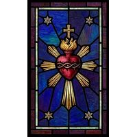 Sacred Heart of Jesus in Radiant Cobalt