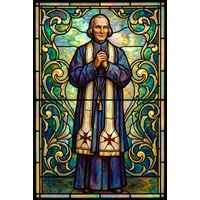 Saint John Vianney in Prayer