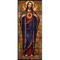 Sacred Heart of Jesus in Radiant Robes