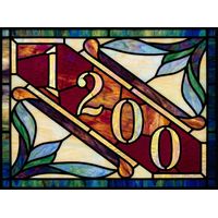 Custom Address Numerals Diagonal