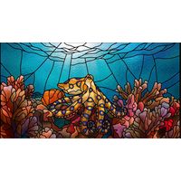Blue-Ringed Octopus in Coral Reef