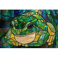 Tree Frog in Luminescent Emerald
