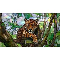 Leopard in the Rainforest Canopy