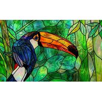Toco Toucan in the Rainforest