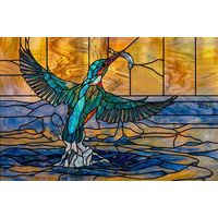 Kingfisher in Flight