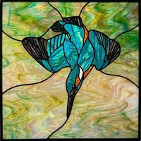 Kingfisher in Flight