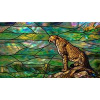 Alert Cheetah in Serene Landscape