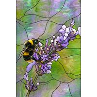 Bumblebee on Lavender Sprig