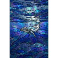 Humpback Whale in Midnight Waters