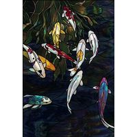 Koi Pond in Deep Waters