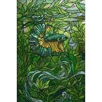 Betta Fish in Emerald Waters