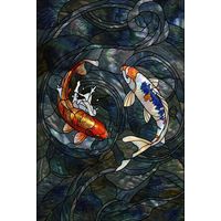 Koi Fish Yin and Yang