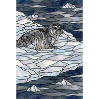 Spotted Seal on Arctic Ice