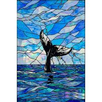 Whale Tail at Sea